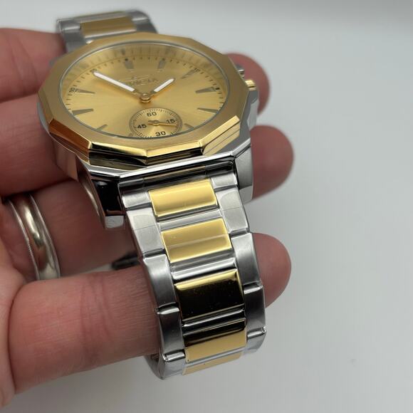 Invicta Speedway 49329 Mens 42mm Two Tone Stainless Steel Quartz Watch BNWT - Picture 12 of 17